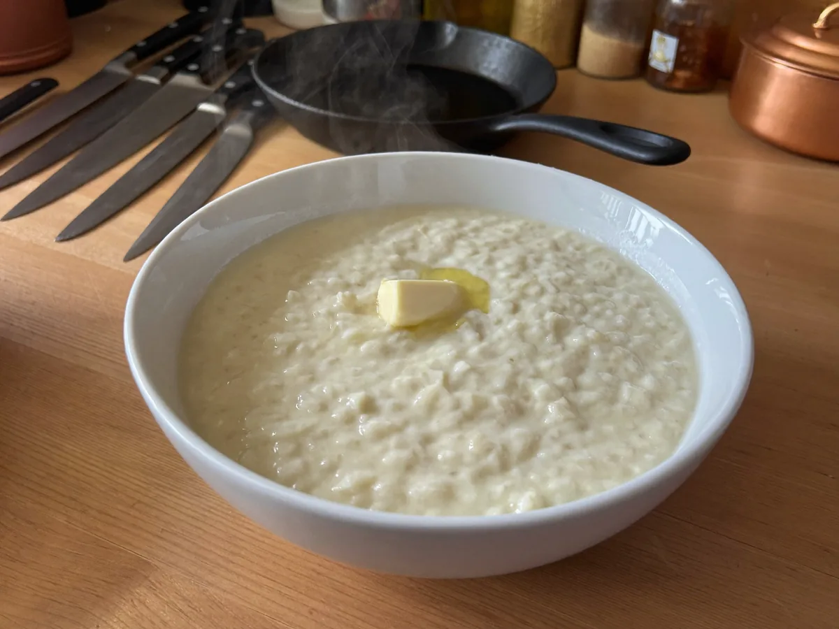 Амарантовая каша на молоке