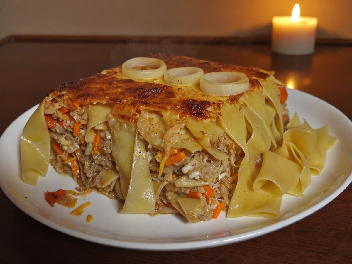 Бешбармак из фарша
