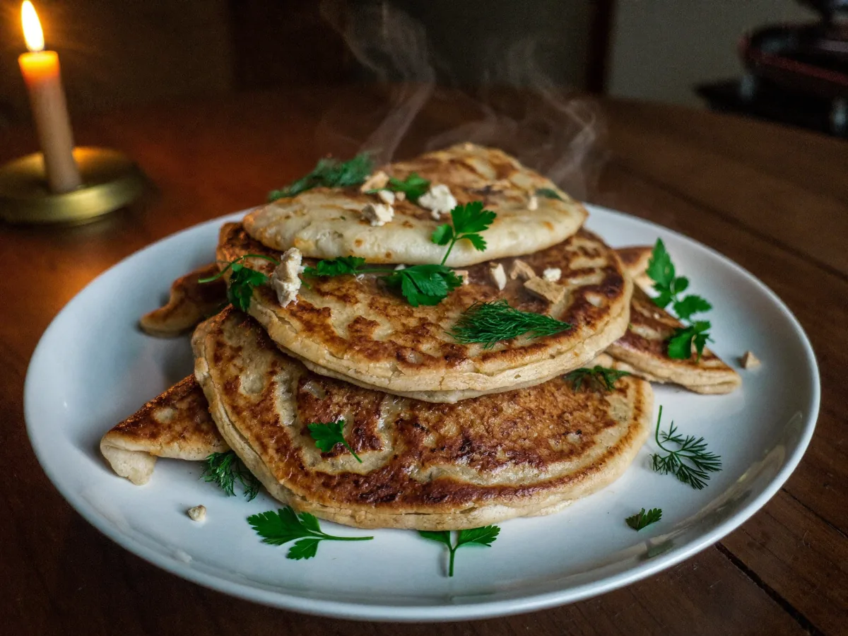 Блины на миндальном молоке