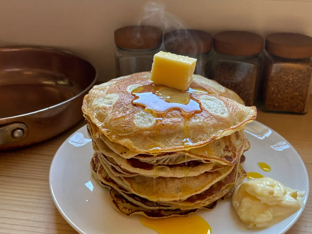 Блины с корицей