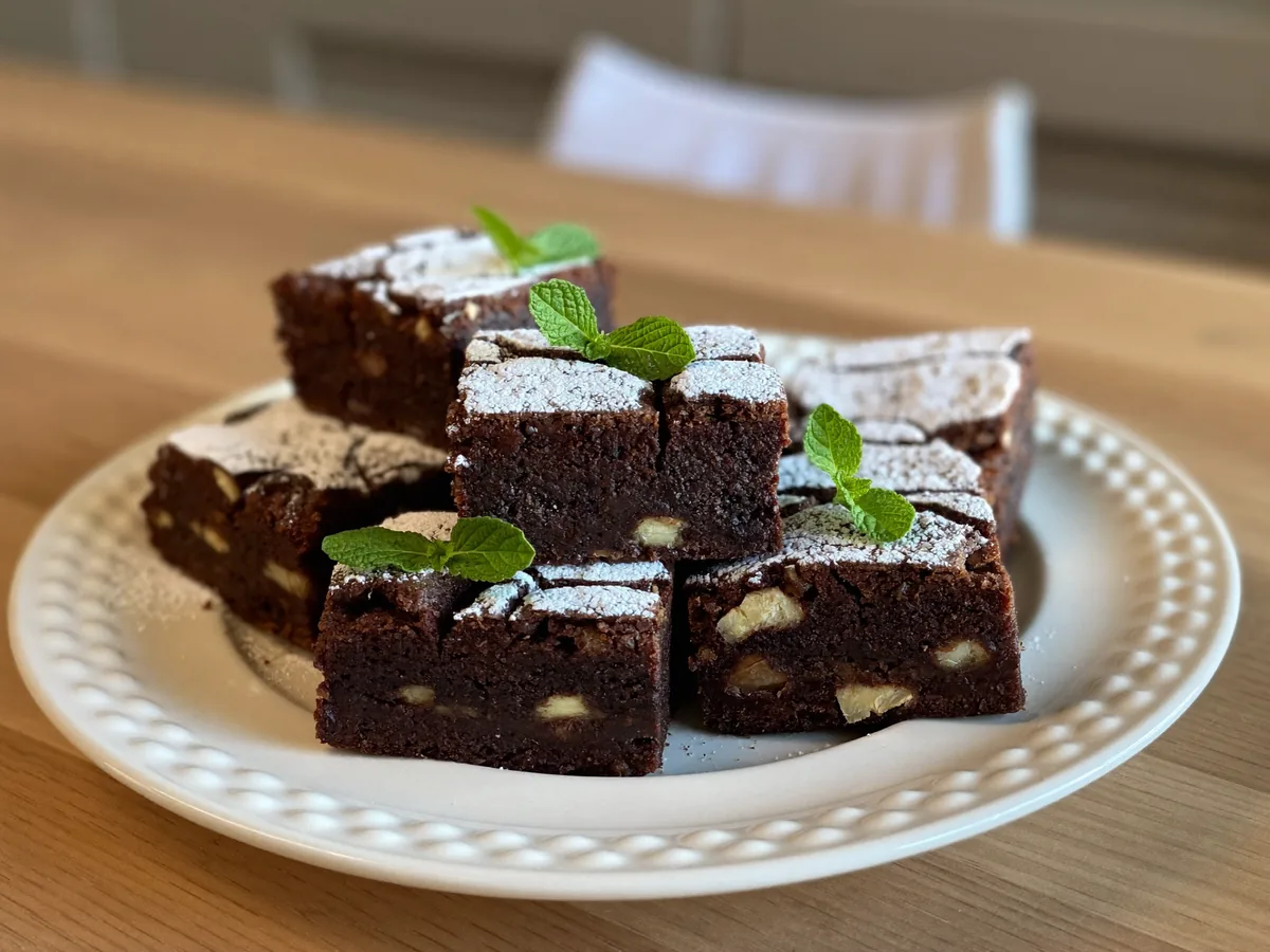 Брауни с фундуком