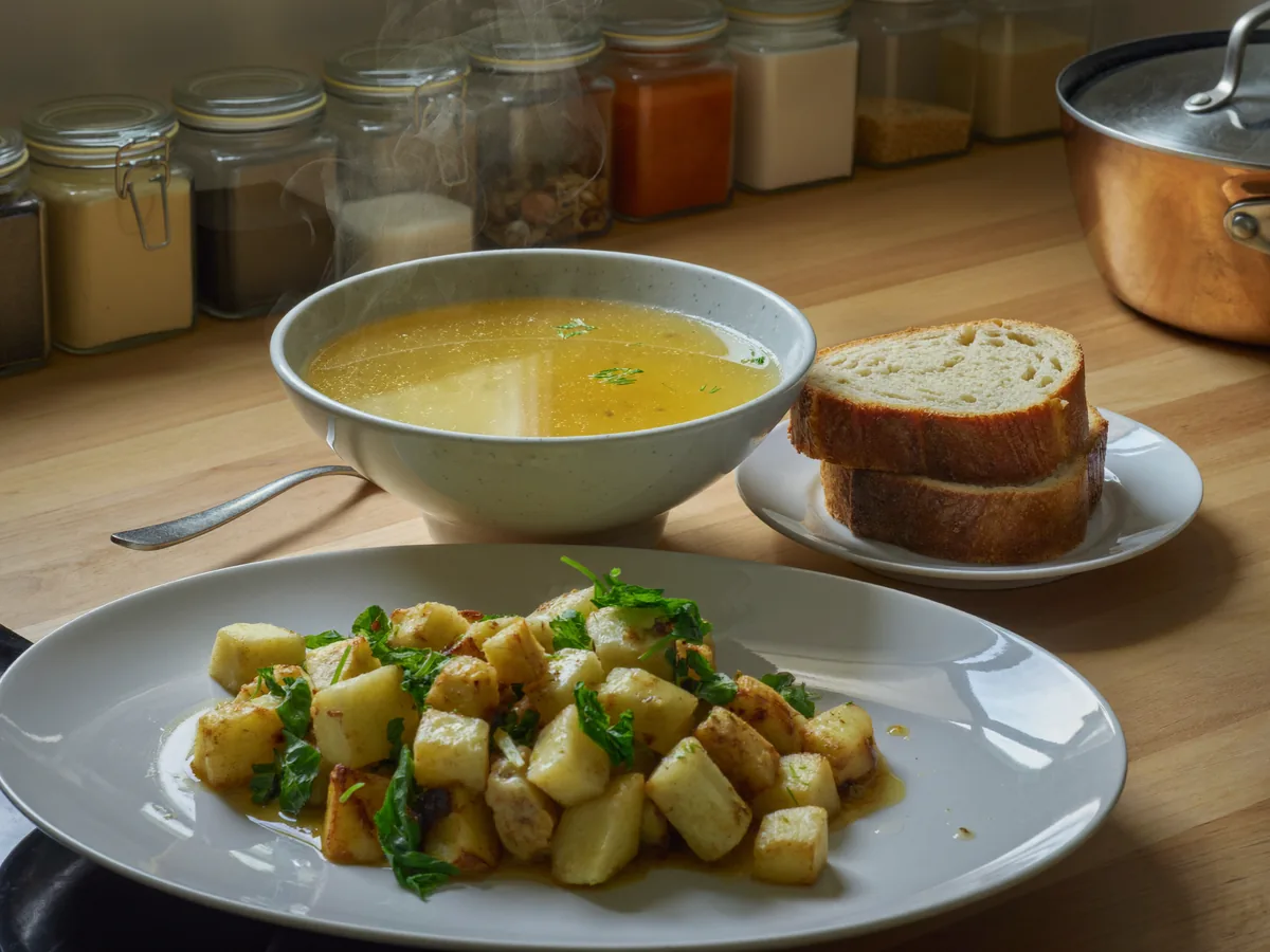 Бульон из куриной грудки