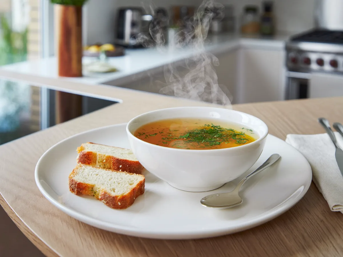 Бульон из куриных спинок