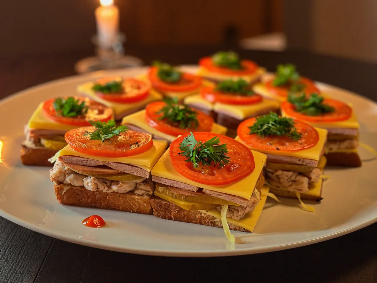 Бутерброды с куриной печенью