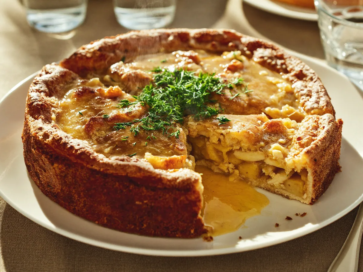 Быстрый пирог к чаю