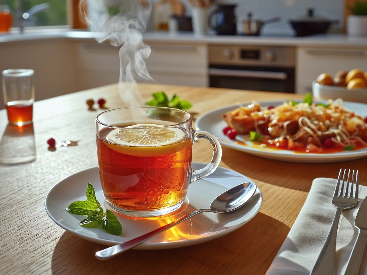 Чай с лавандой