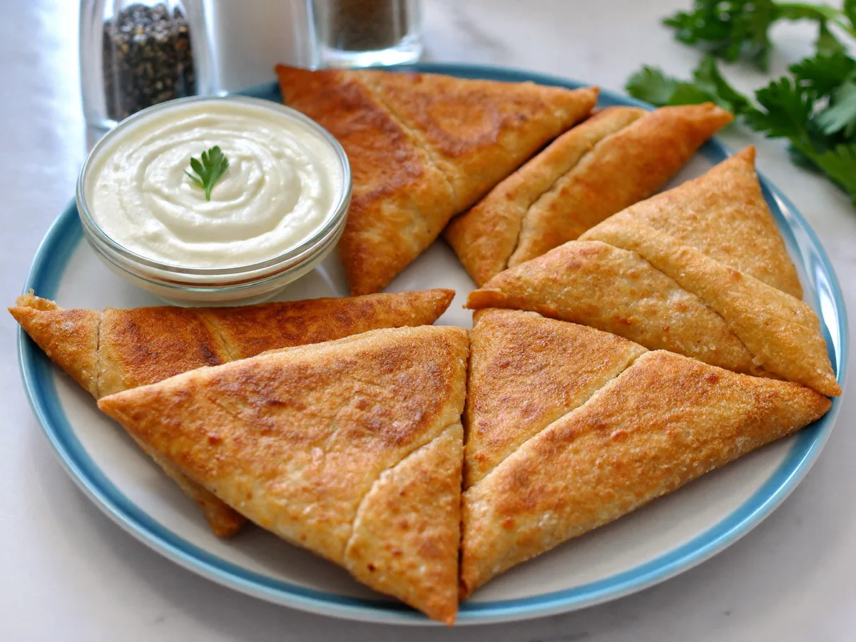 Чебуреки из теста фило