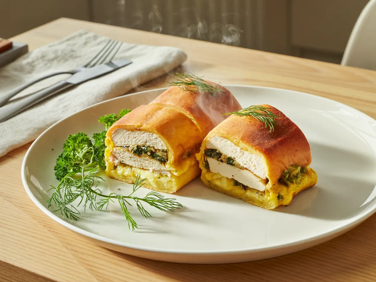 Чебуреки с курицей и сыром