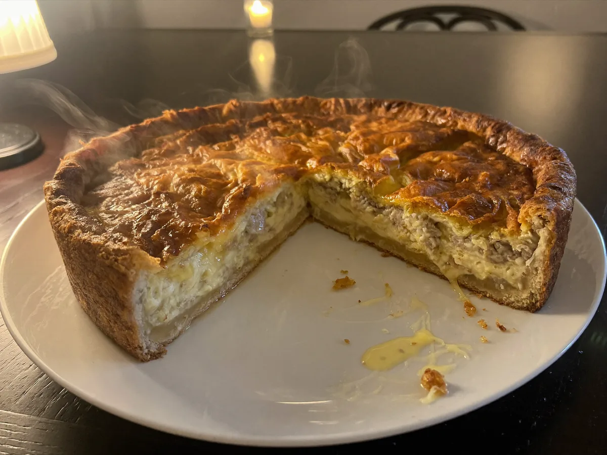 Датский пирог (кокосовый)