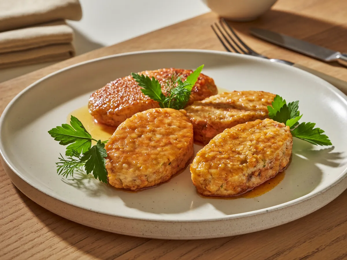 Диетические котлеты из курицы