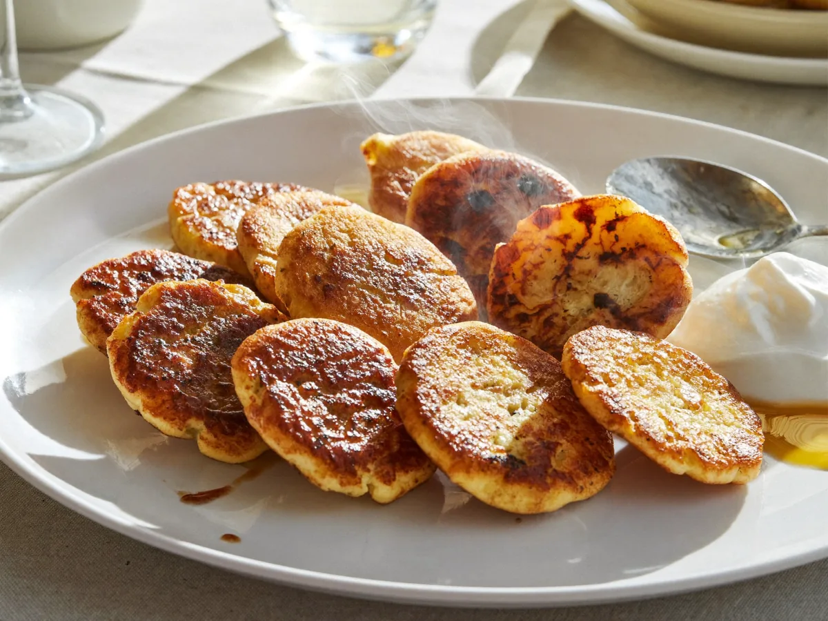 Драники из картофеля и моркови