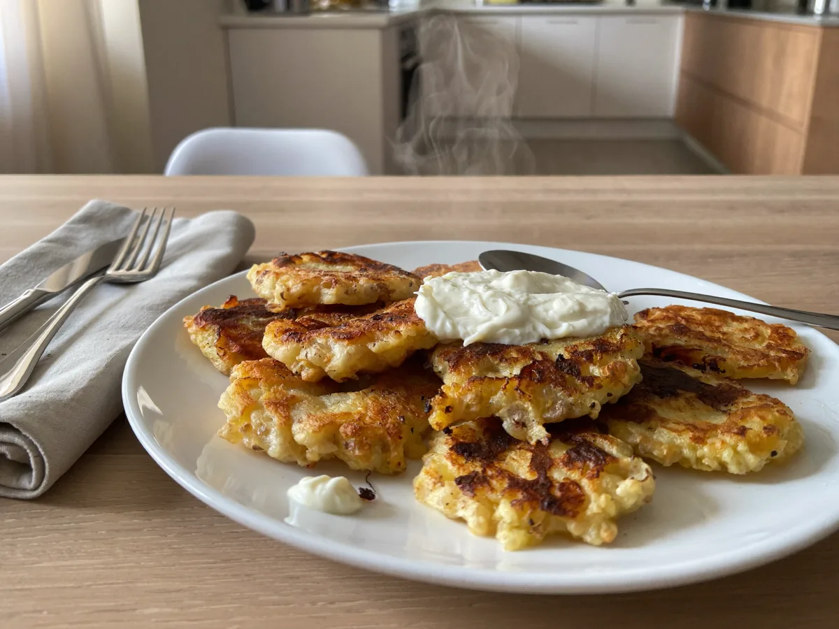 Драники с рисовой мукой