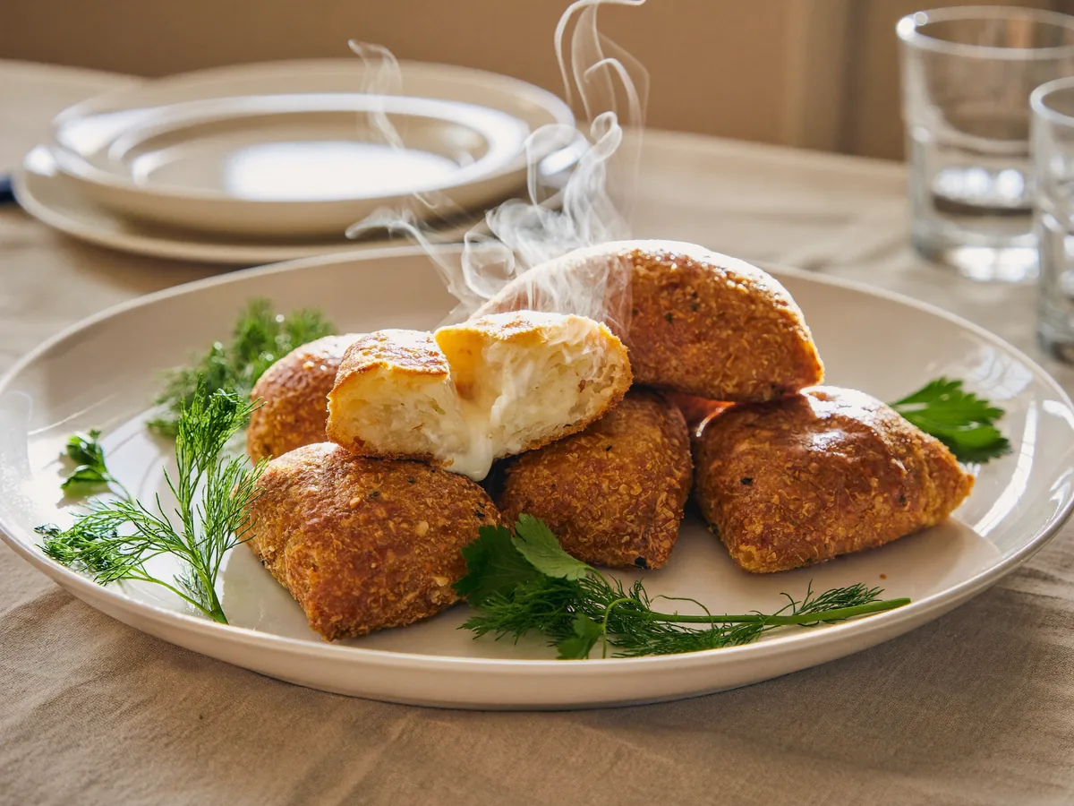 Гезлеме турецкие лепешки с сыром