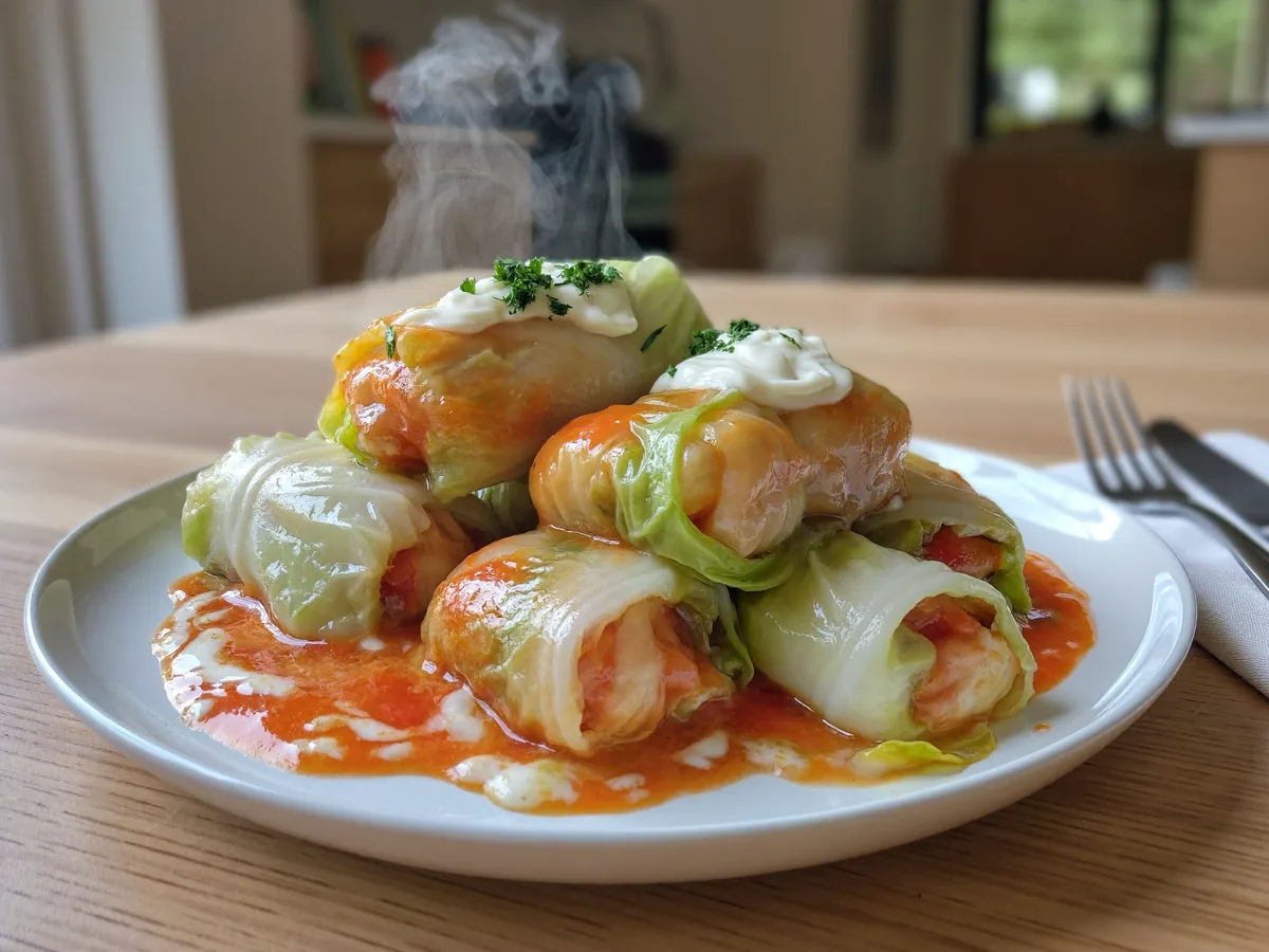 Голубцы с булгуром и фаршем