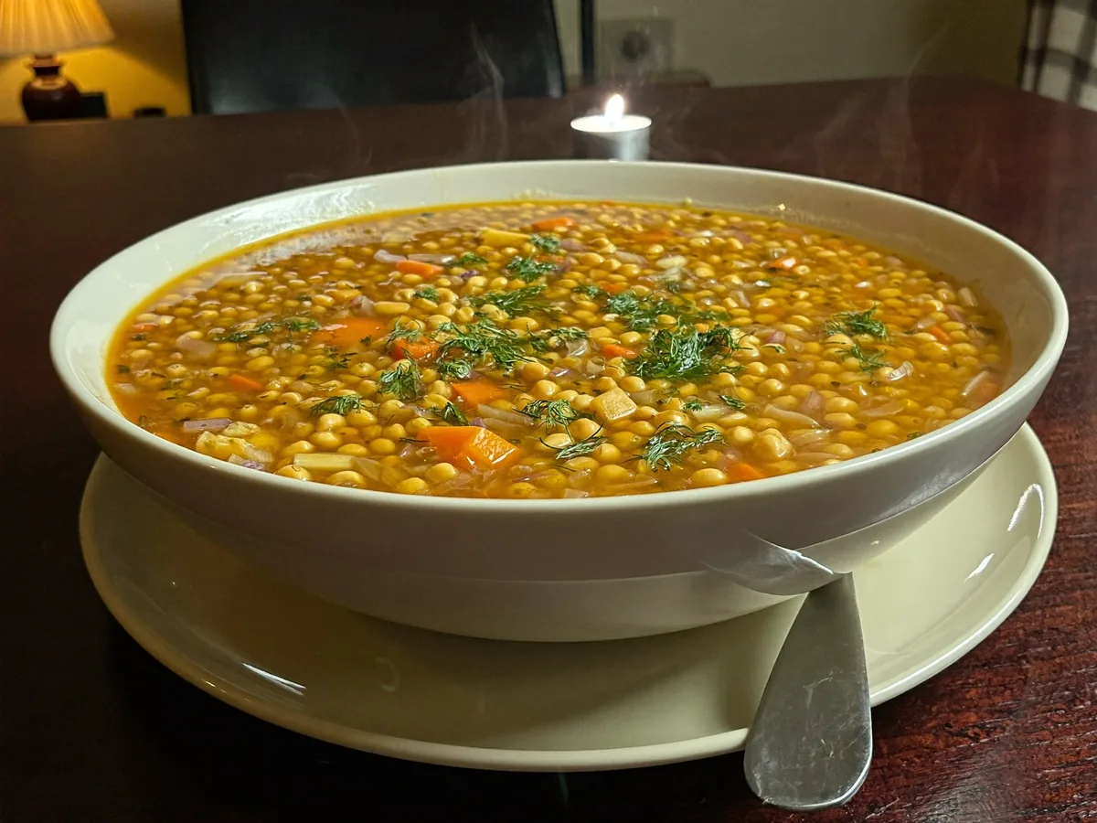 Гороховый суп без картошки