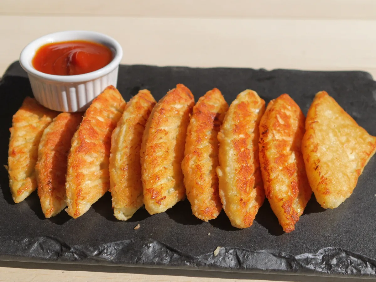 Хашбраун с сыром