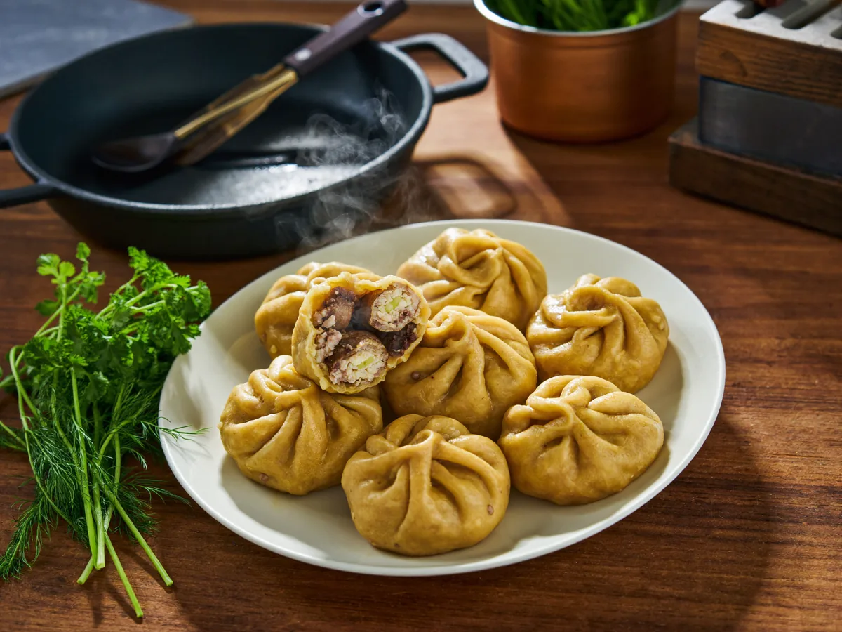 Хинкали с курицей