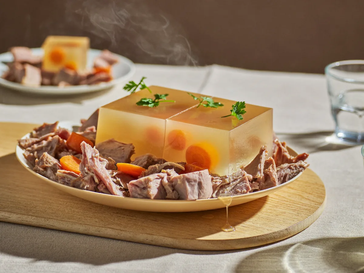 Холодец из индейки с желатином