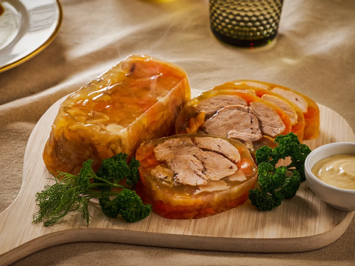 Холодец из куриных ножек без желатина