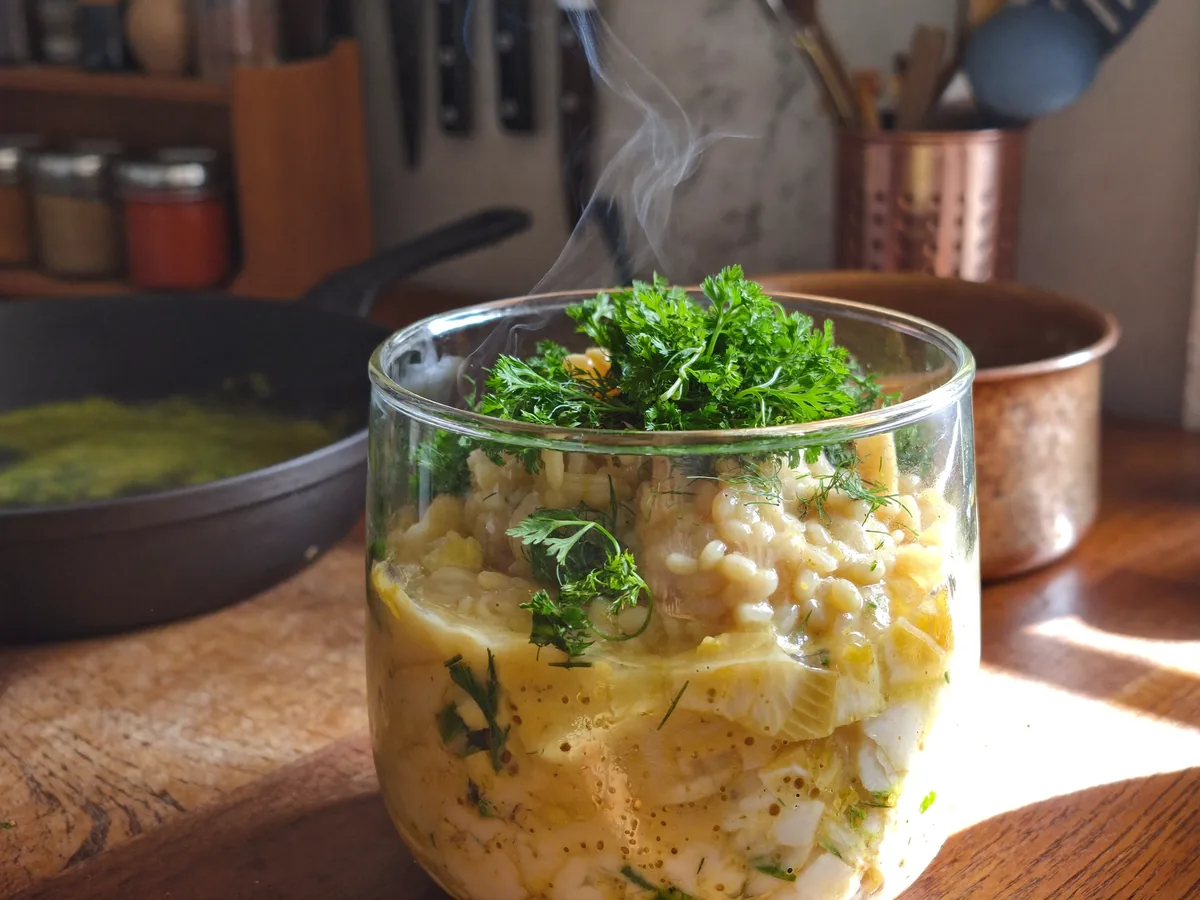 Икра из манки и морской капусты
