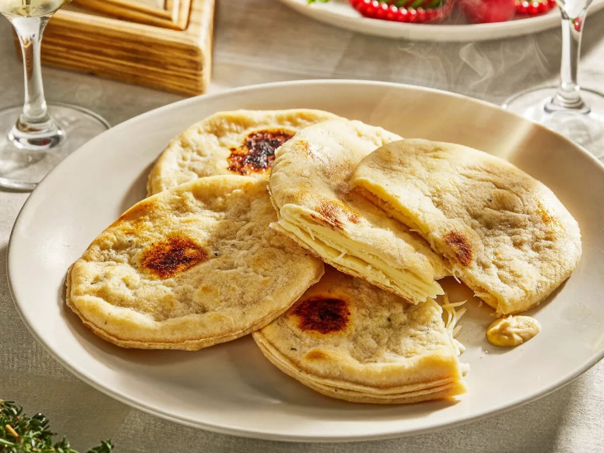Итальянские лепёшки с черри и сыром