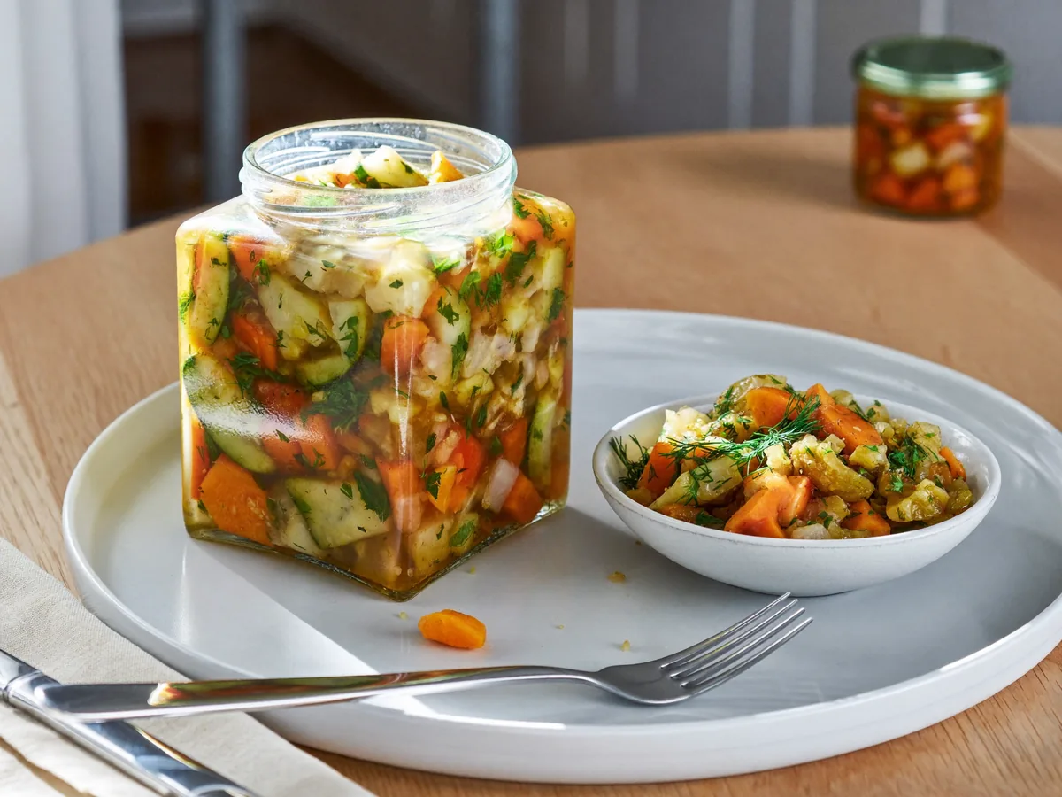 Кабачки с луком и морковью на зиму