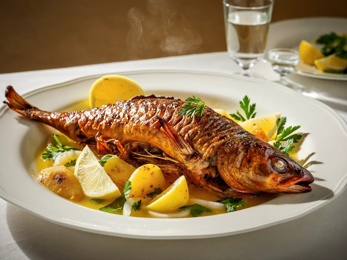 Карп в фольге
