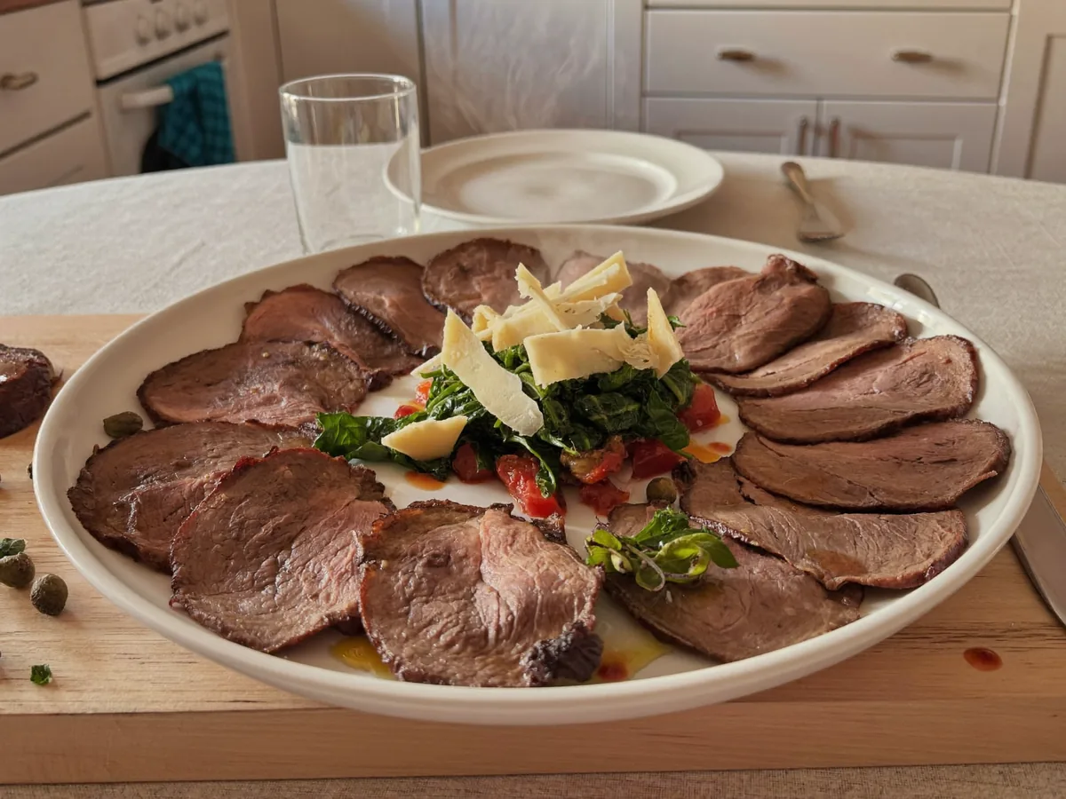 Карпаччо из оленины