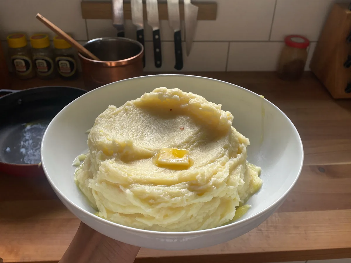 Картофельное пюре блендером