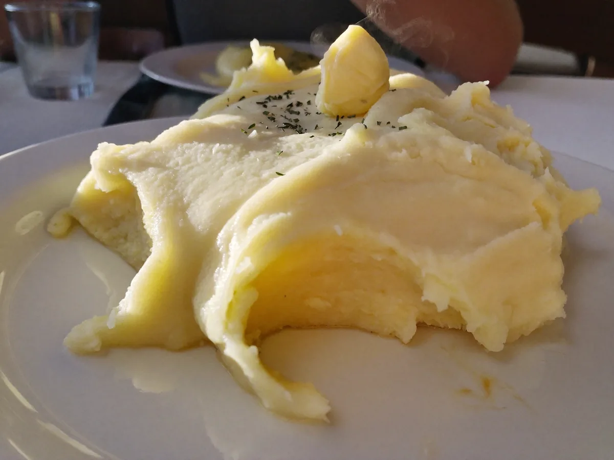 Картофельное пюре с сыром