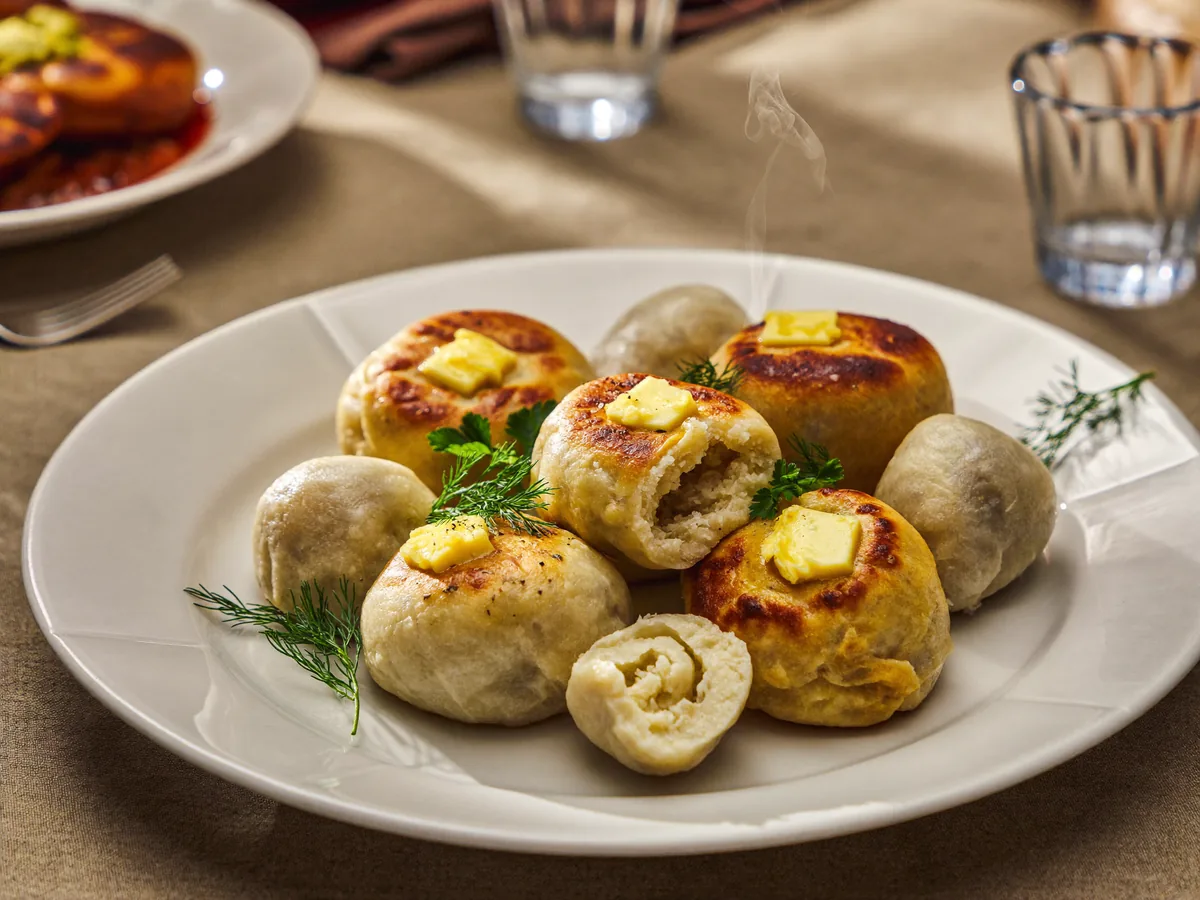 Картофельные пельмени