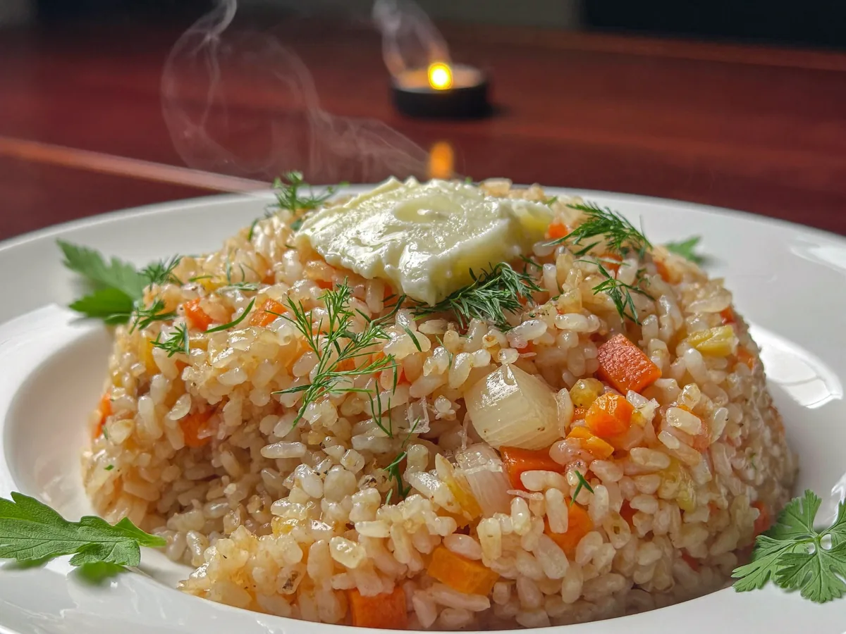 Каша из маша и риса по-узбекски