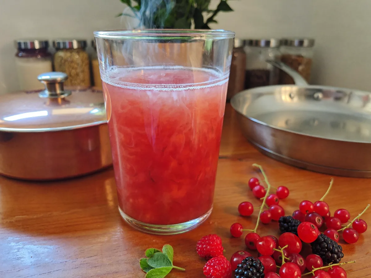 Кисель из смородины замороженной