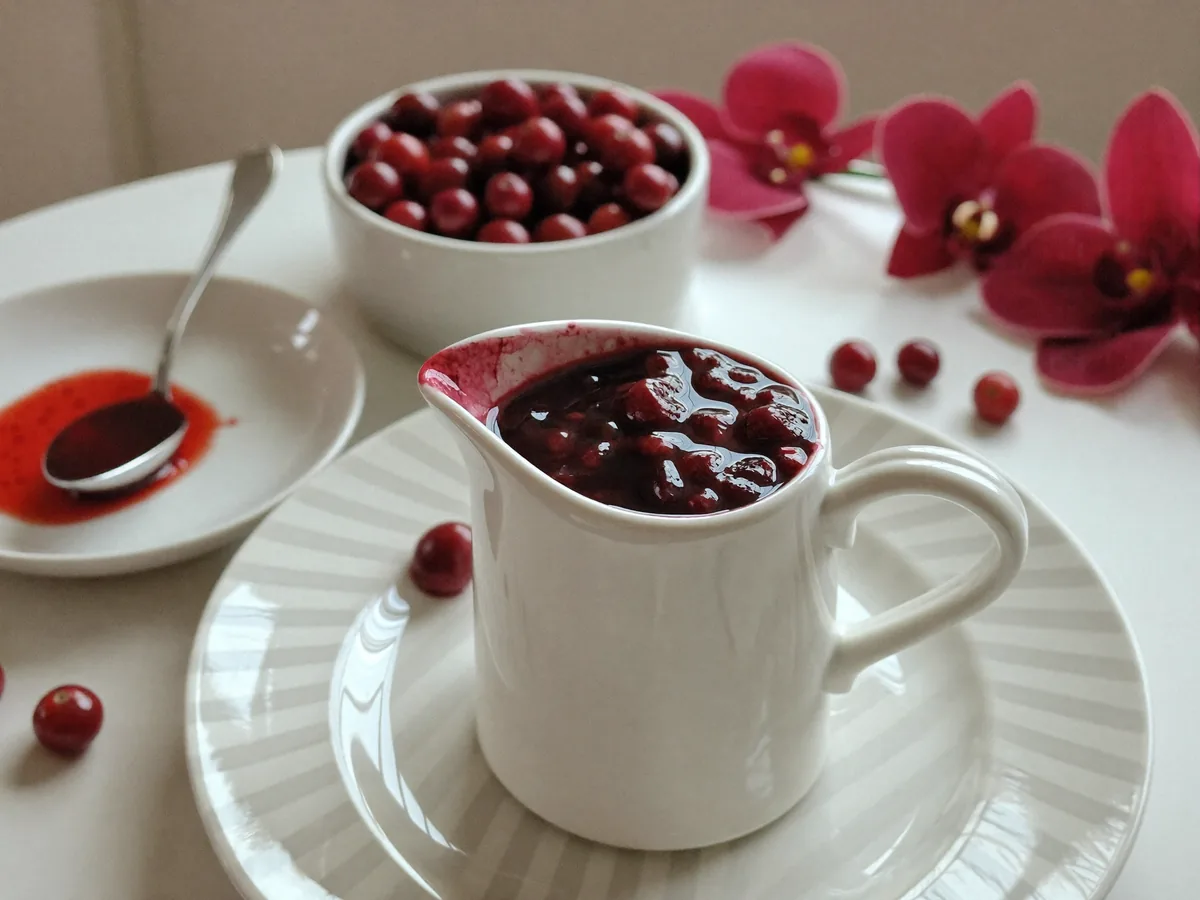 Клюквенный сироп