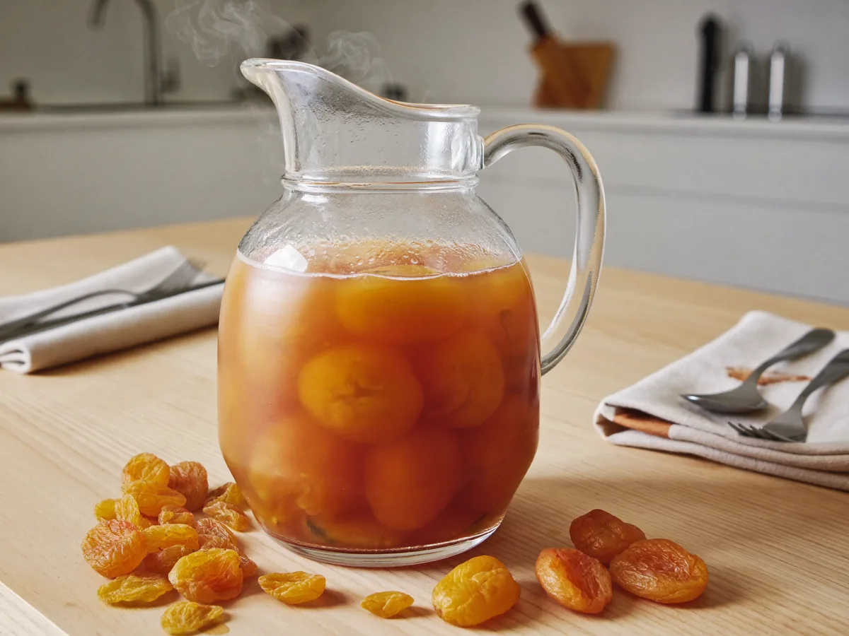 Компот из кураги и изюма