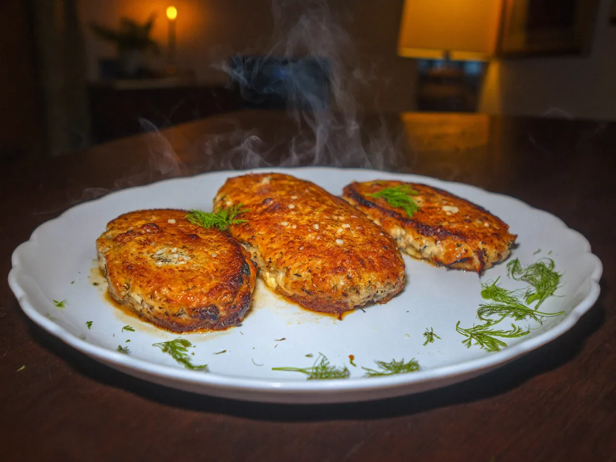 Котлеты диетические куриные в духовке