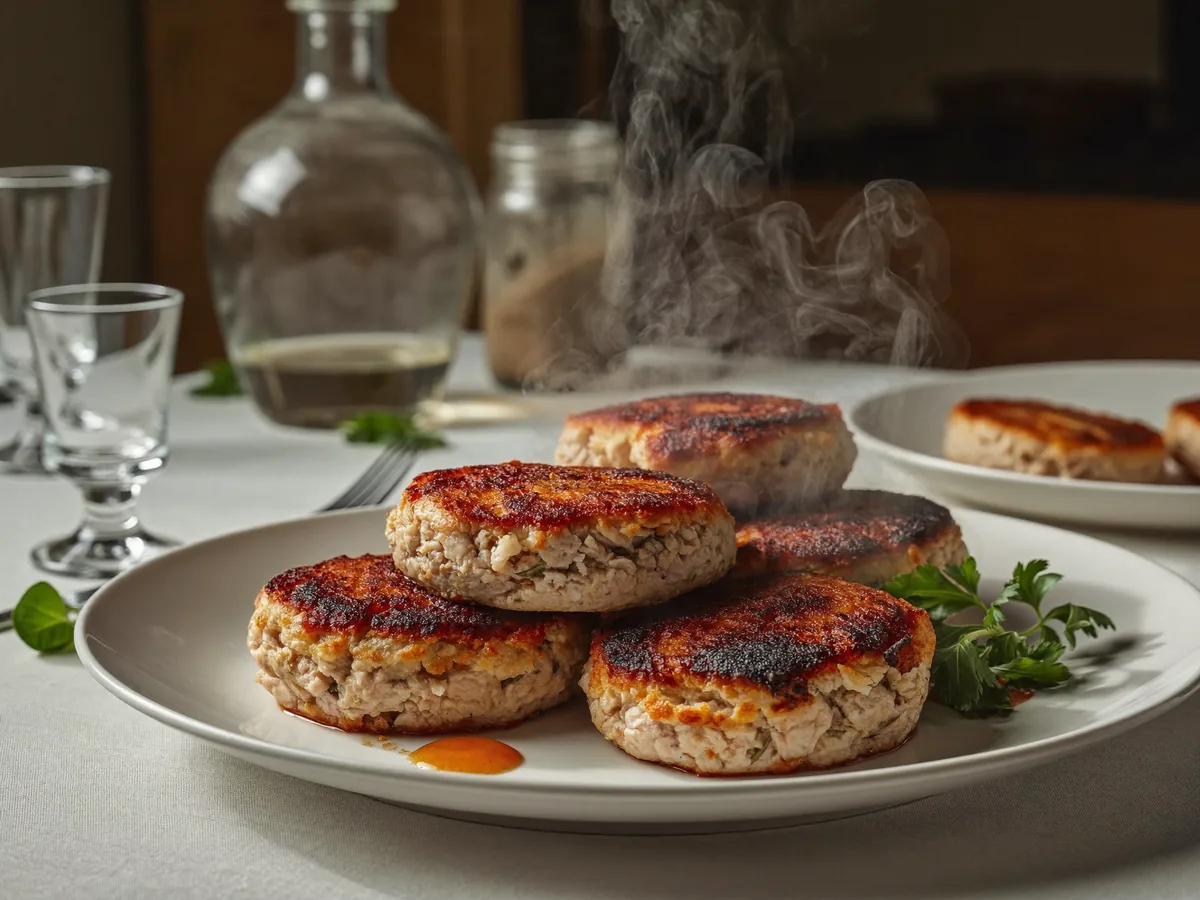 Котлеты из фарша куриной грудки
