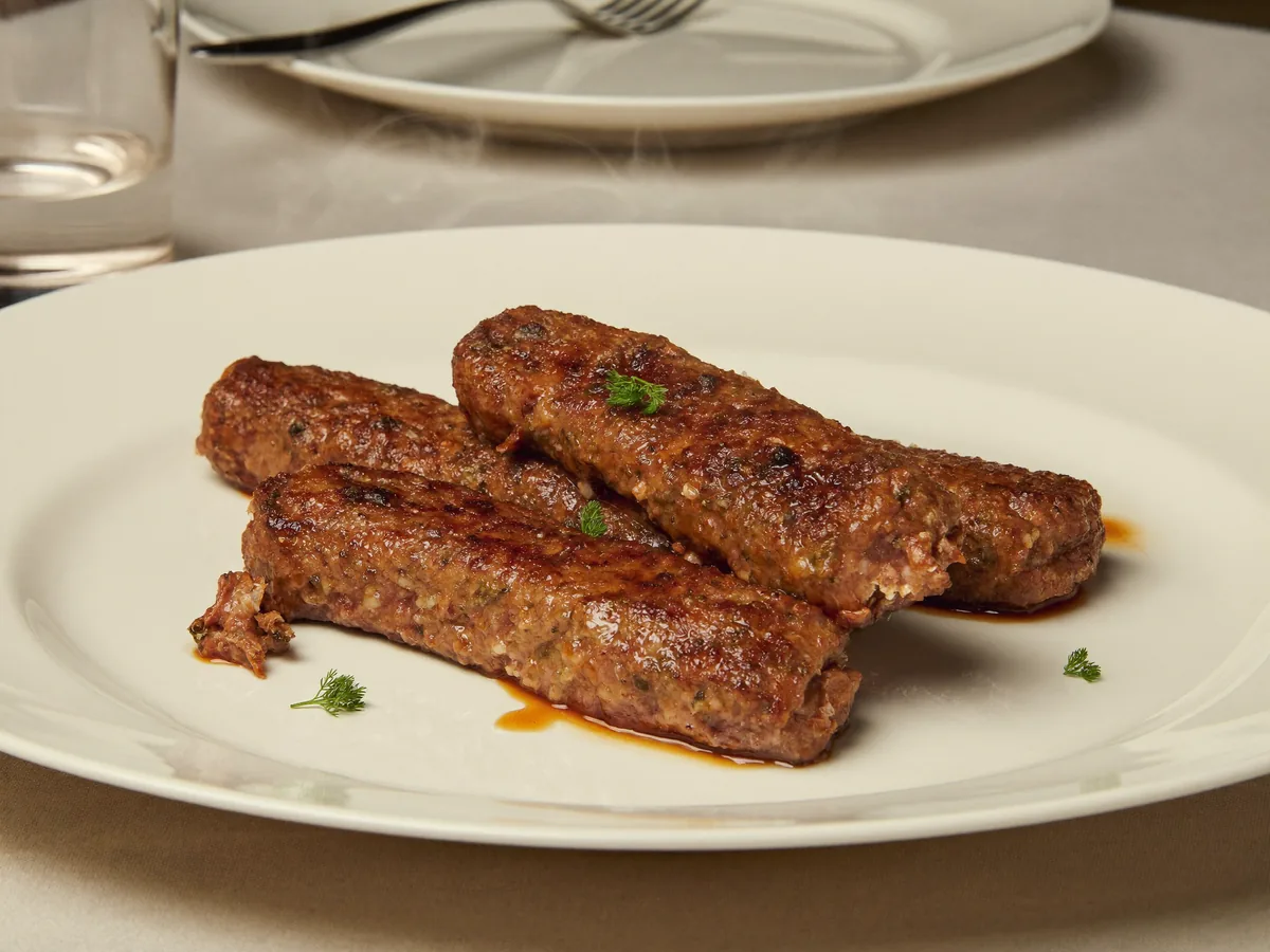Котлеты из говяжьего и куриного фарша