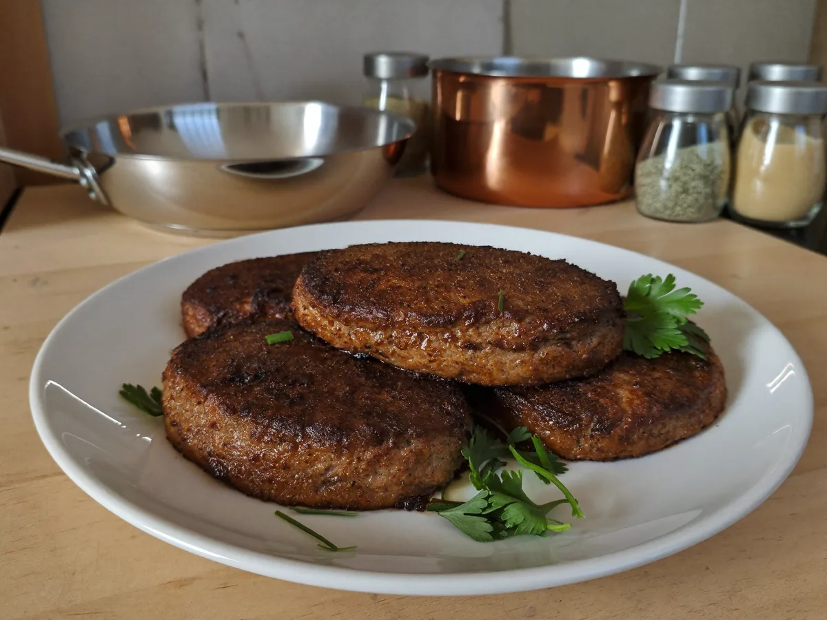 Котлеты из грудки с кабачком