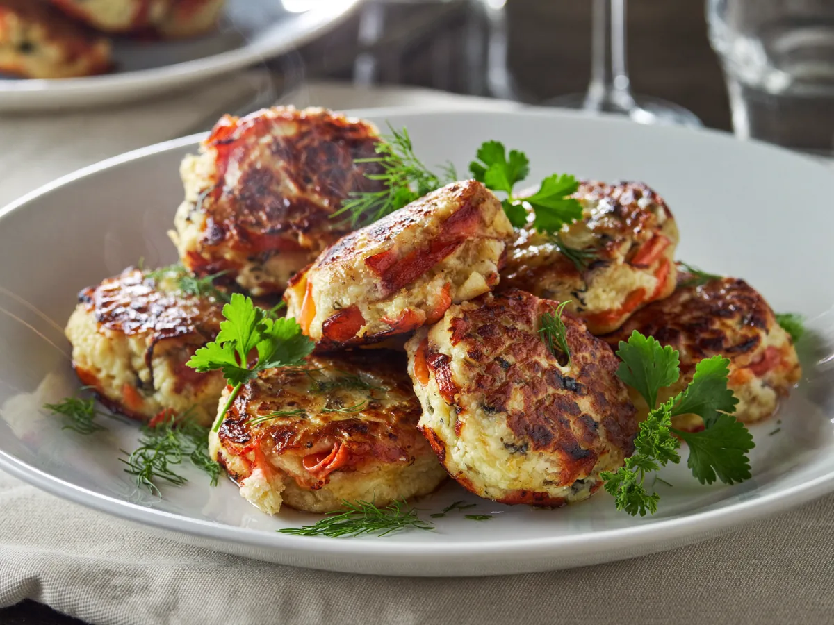 Котлеты из крабового мяса