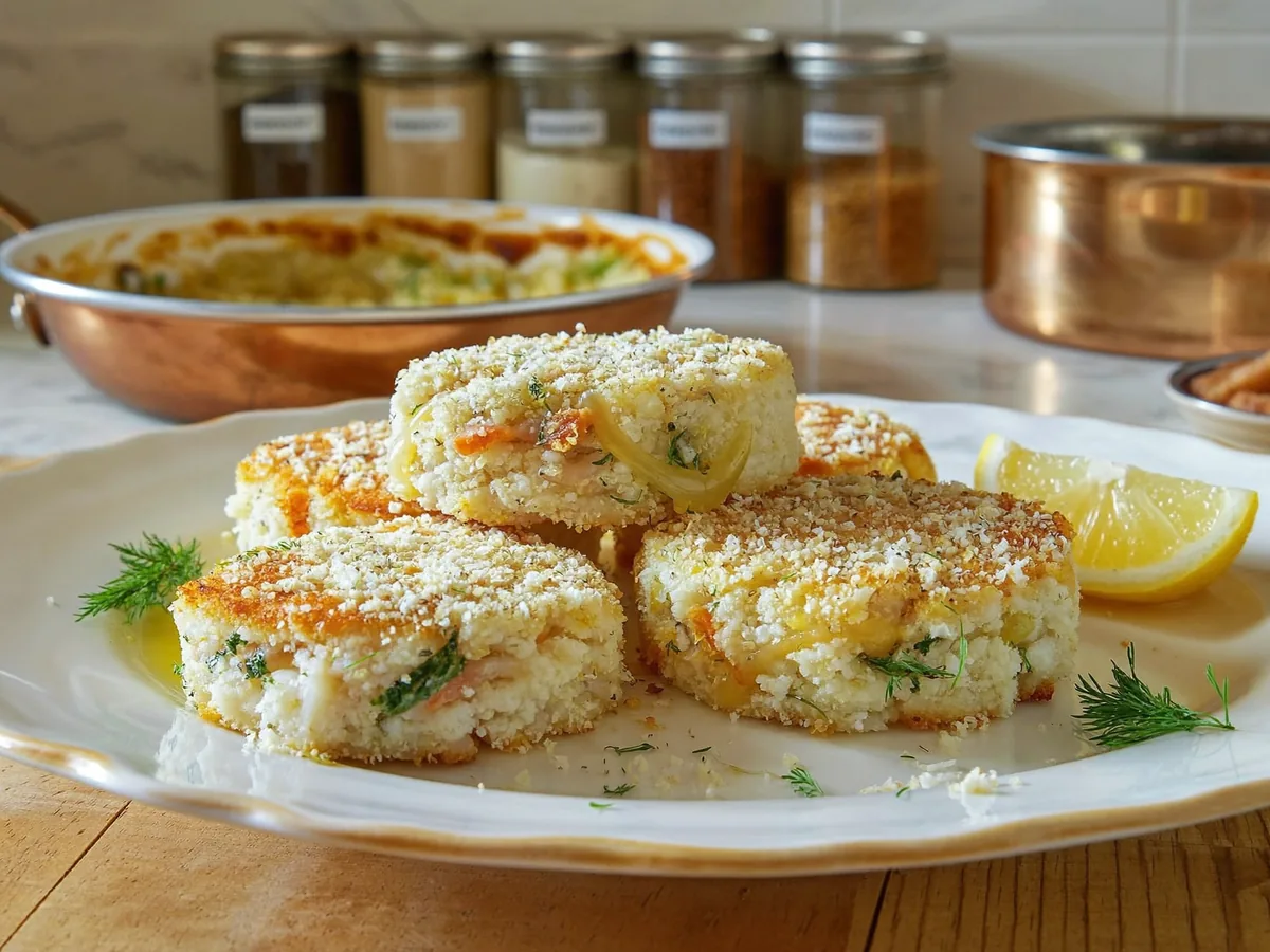 Котлеты из минтая с рисом в духовке