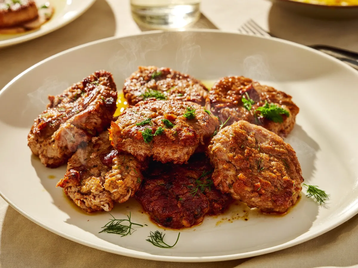 Котлеты из печени куриной
