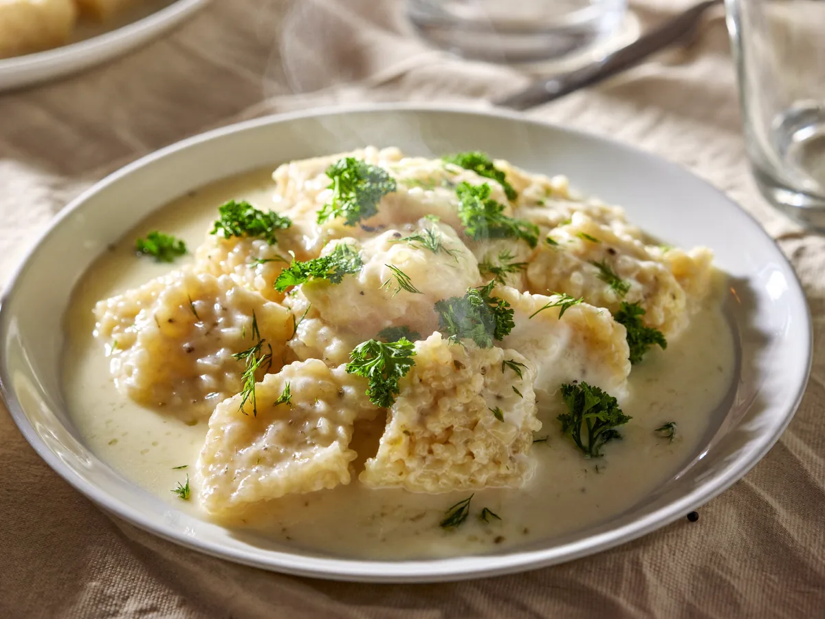 Крем из манки на молоке для торта
