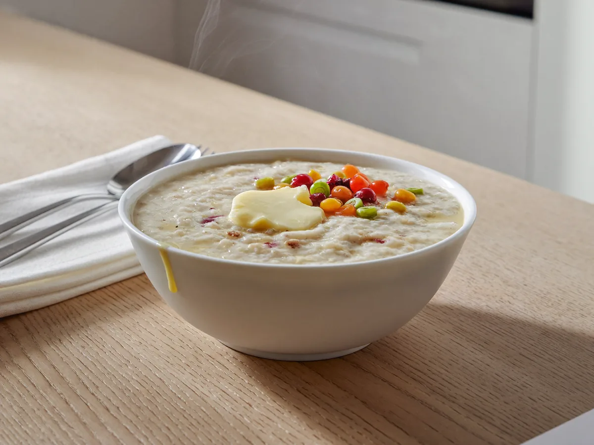 Кукурузная каша на молоке для детей (жидкая)