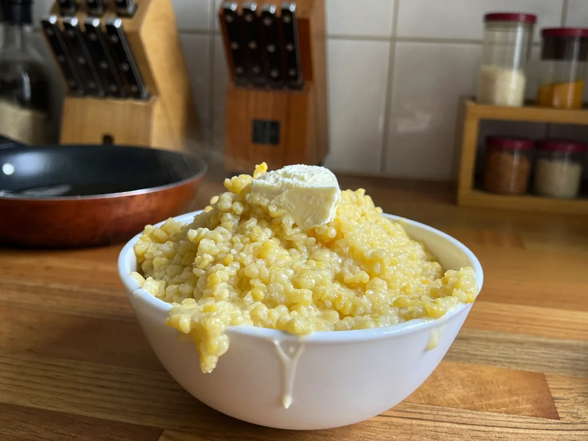 Кукурузная каша в мультиварке поларис (на воде)