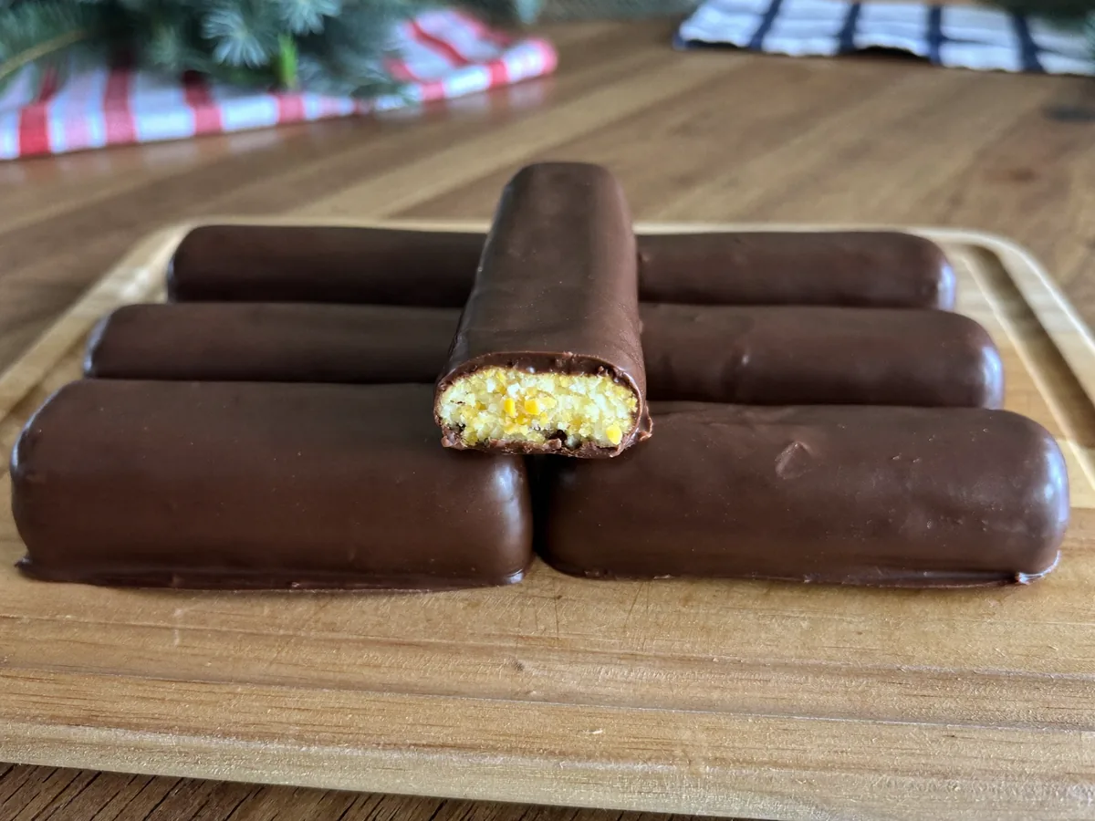Кукурузные палочки в шоколаде