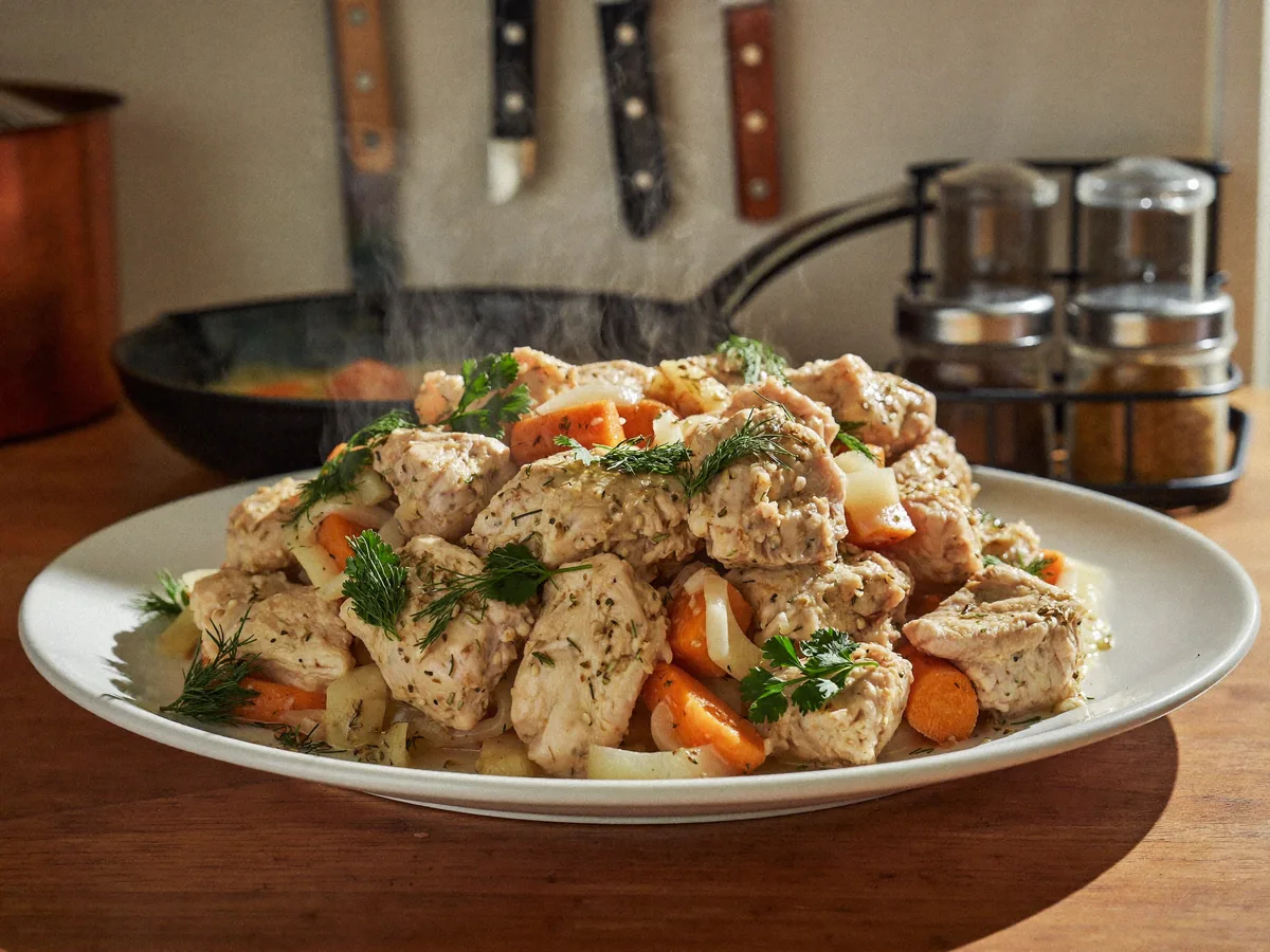 Курица отварная