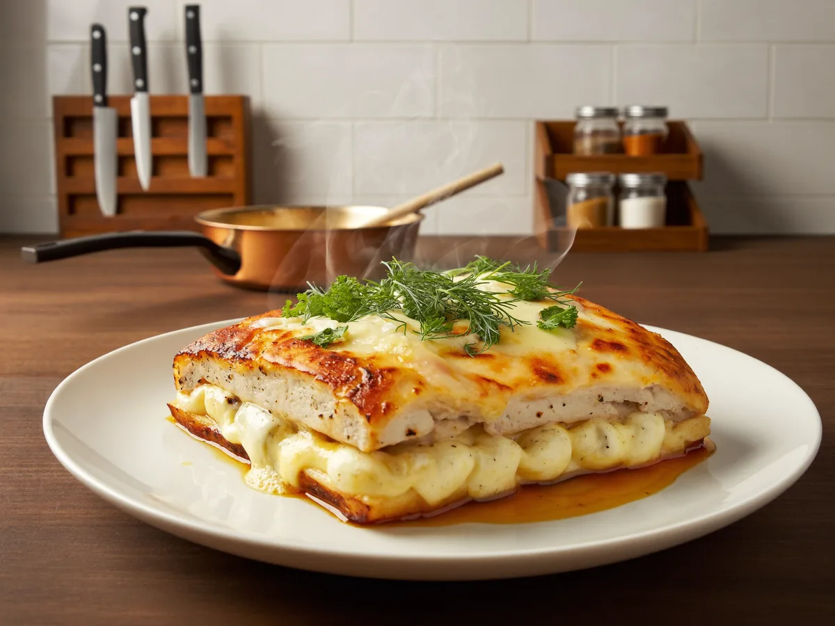 Куриная лазанья