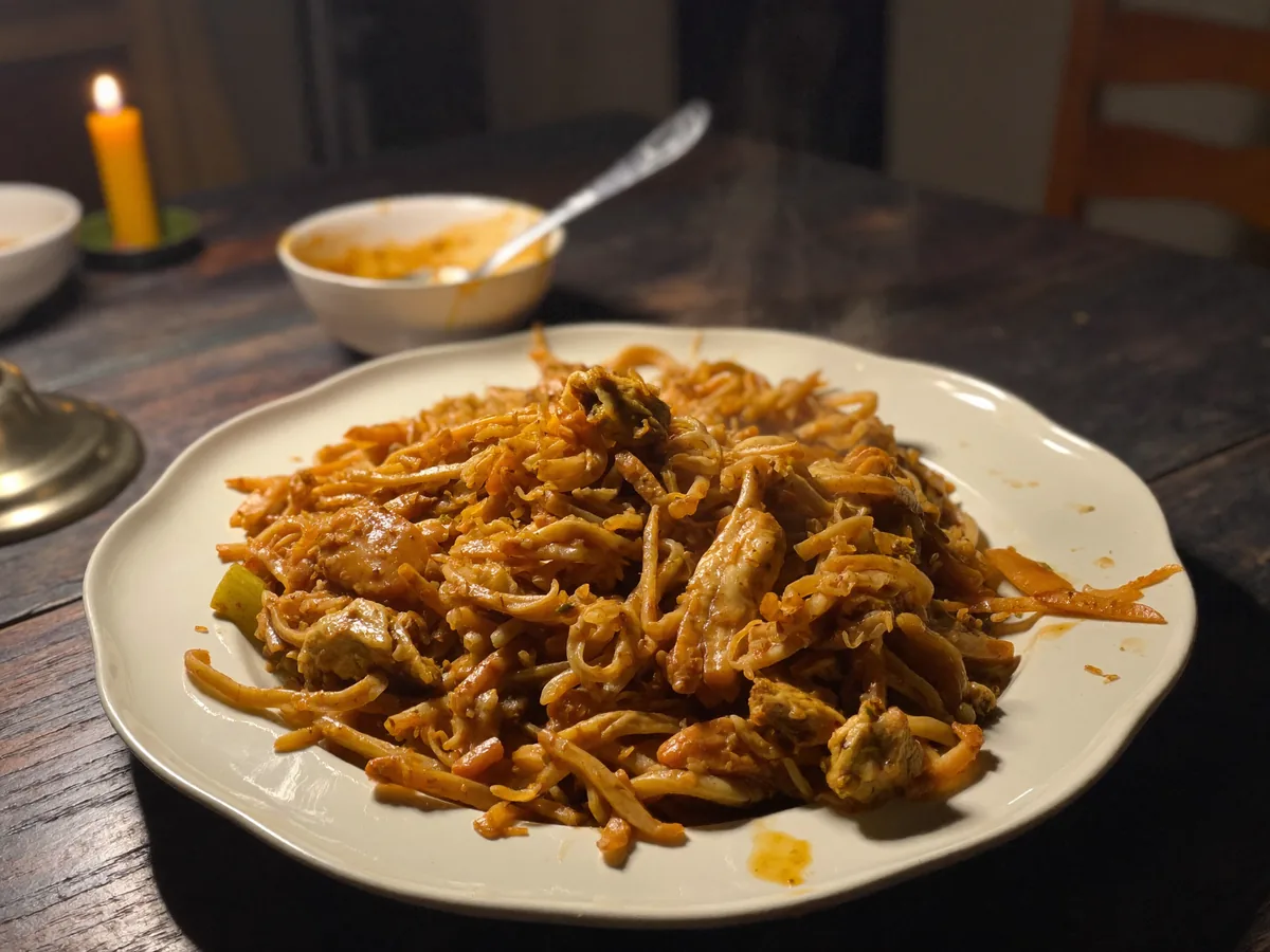 Куриная подливка на муке