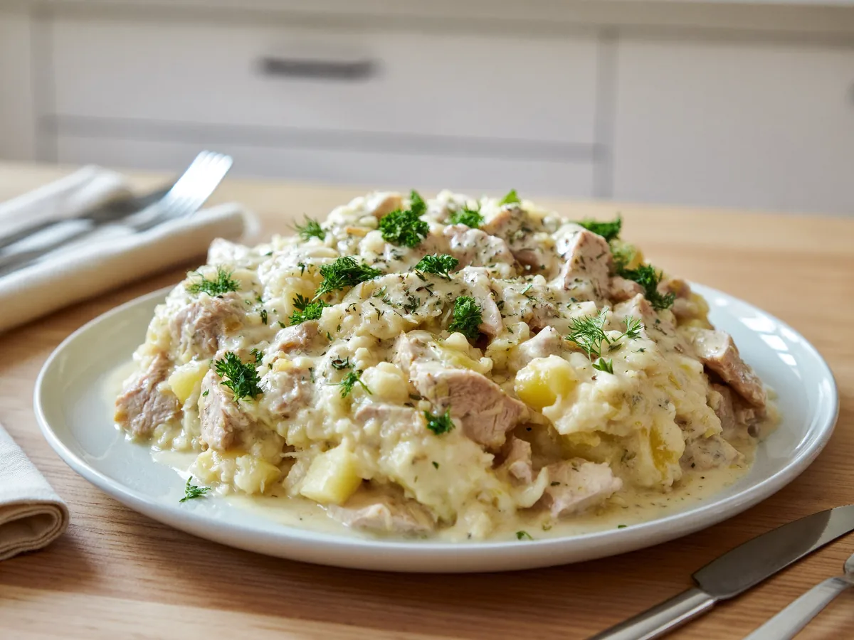 Куриное суфле для детей